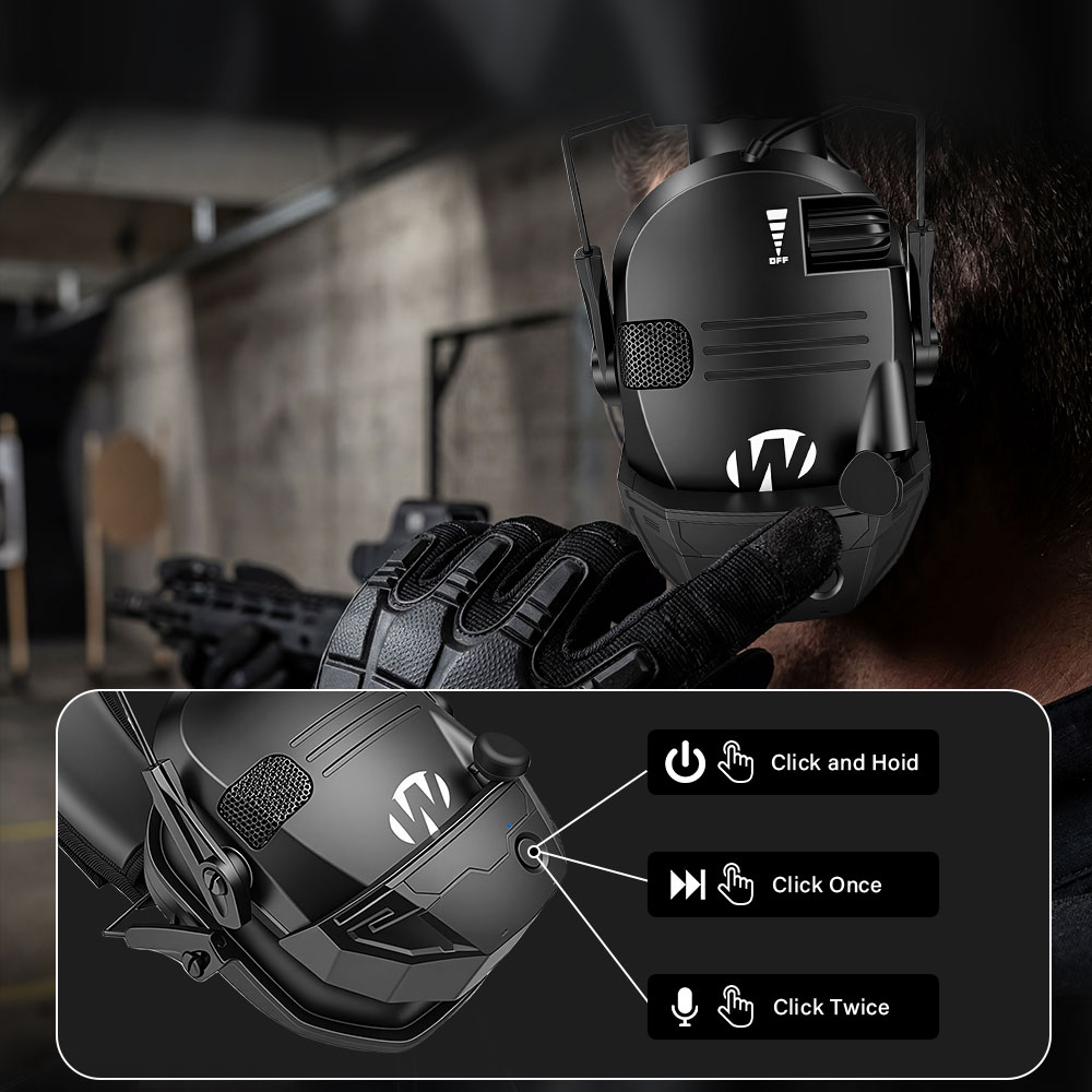 سماعات أذن إلكترونية بتقنية ال - مراجعة Shooting Ear Muff وسعره