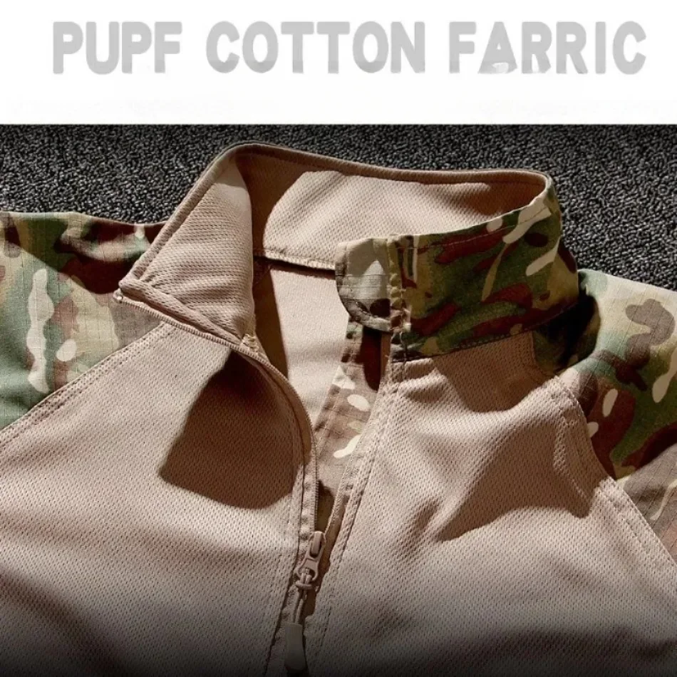 طقم بدلة تكتيكية قتالية للرجال - مراجعة Hunting Outdoor Clothing وسعره