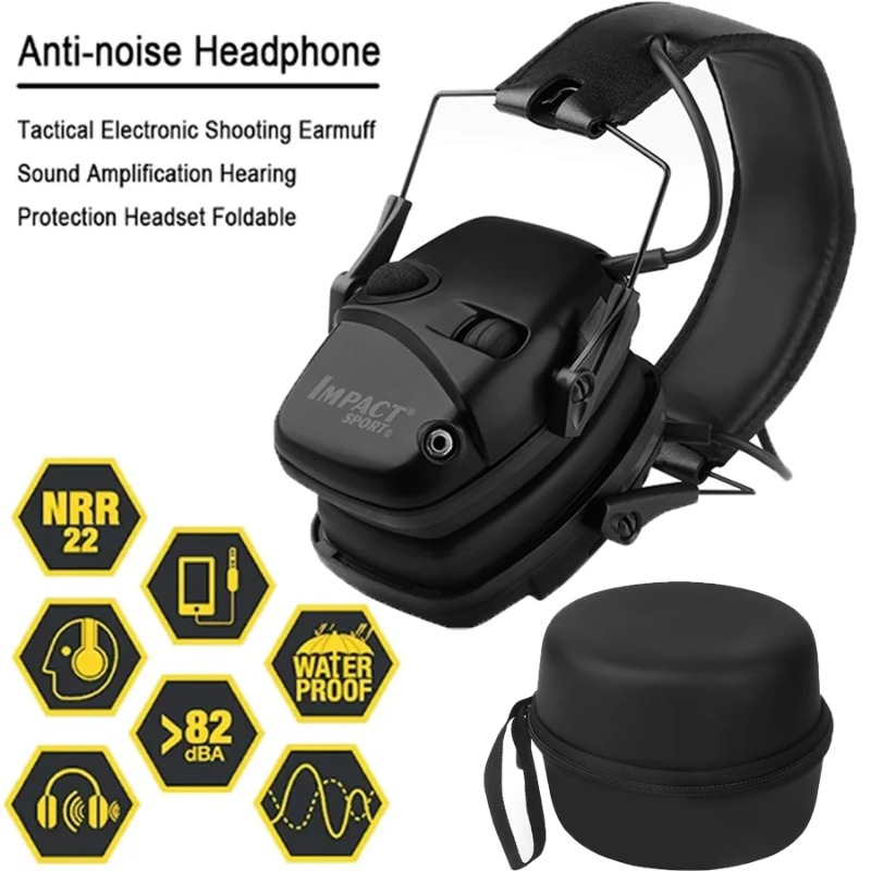 سماعة أذن تكتيكية إلكترونية لل - مراجعة Shooting Ear Muff وسعره