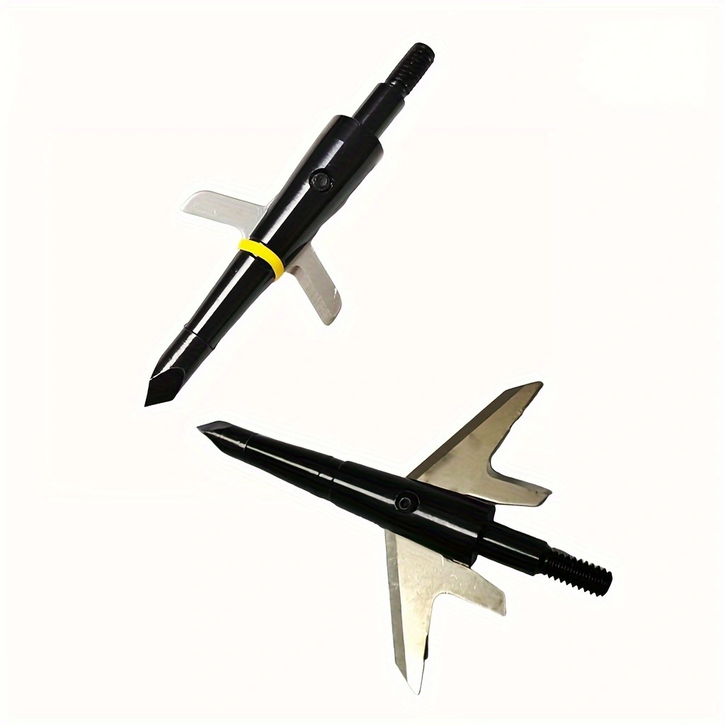 رأس سهم صيد قابل للتوسيع 100 ج - مراجعة Crossbow Bolt Broadhead وسعره