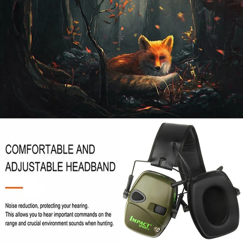 سماعة أذن تكتيكية إلكترونية لل - مراجعة Shooting Ear Muff وسعره