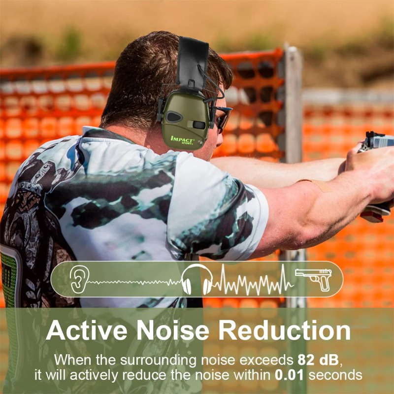 سماعة أذن تكتيكية إلكترونية لل - مراجعة Shooting Ear Muff وسعره
