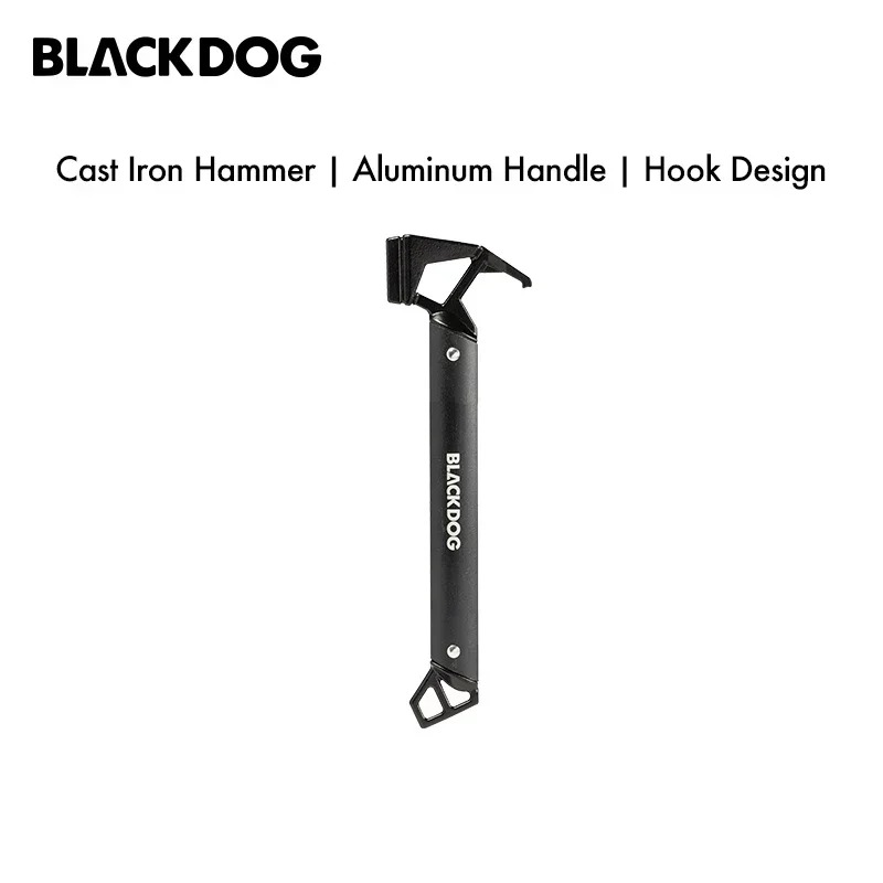 مطرقة التخييم BLACKDOG أداة ال - مراجعة Outdoor Hunting Dog Supply وسعره