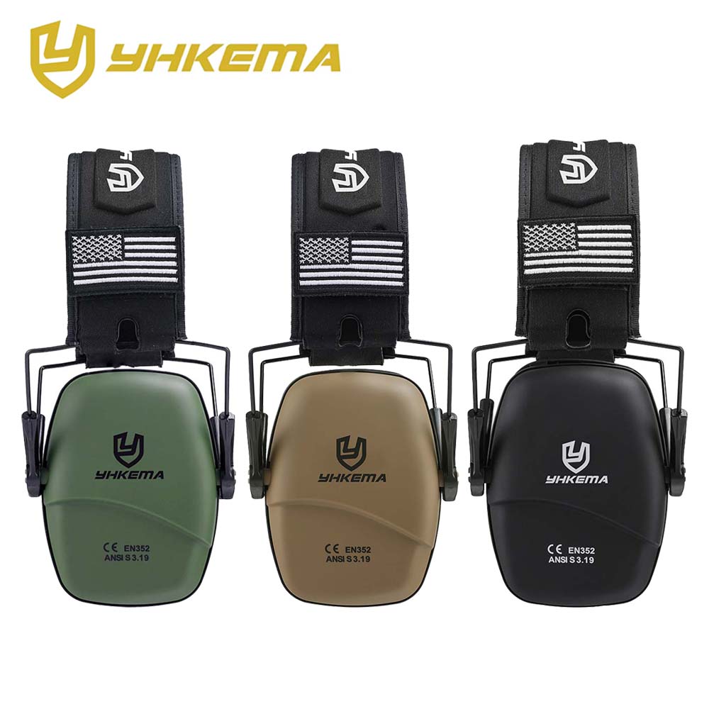 YHKEMA سماعة رأس تكتيكية لحماي - مراجعة Shooting Ear Muff وسعره