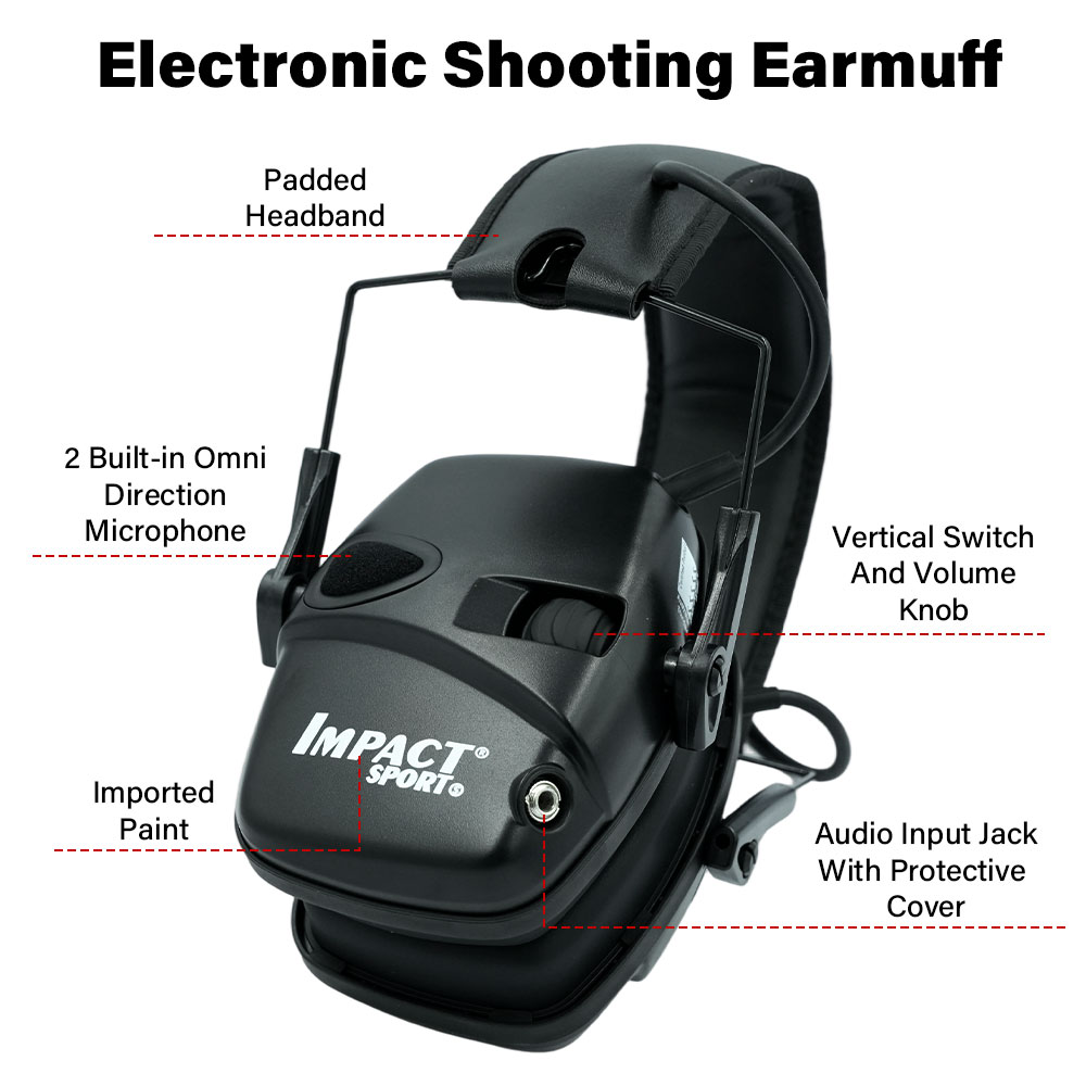 سماعات أذن بخاصية إلغاء الضوضا - مراجعة Shooting Ear Muff وسعره