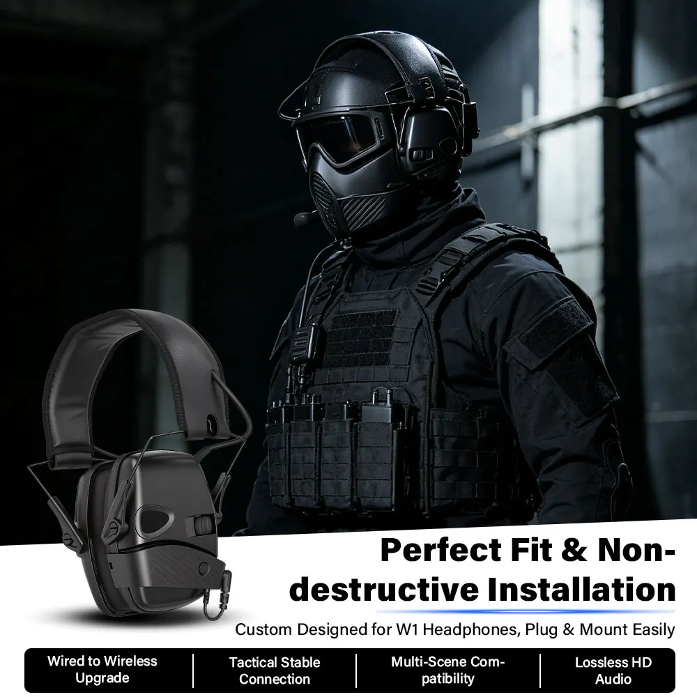 سماعة رأس تكتيكية إلكترونية لل - مراجعة Shooting Ear Muff وسعره