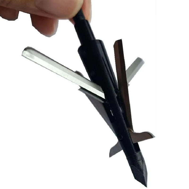 6PK رؤوس صيد بوزن 100 جرين مع  - مراجعة Crossbow Bolt Broadhead وسعره