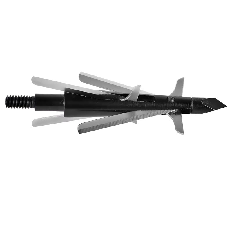 6PK رؤوس صيد بوزن 100 جرين مع  - مراجعة Crossbow Bolt Broadhead وسعره