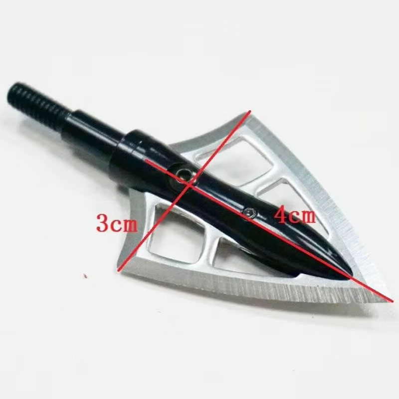 6 قطع رؤوس سهام للصيد بالقوس،  - مراجعة Crossbow Bolt Broadhead وسعره