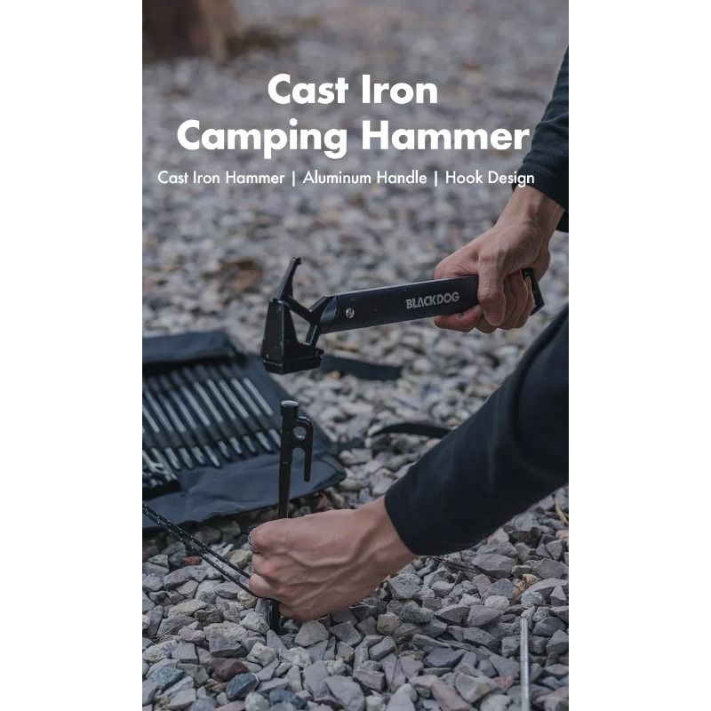 مطرقة التخييم BLACKDOG متعددة  - مراجعة Outdoor Hunting Dog Supply وسعره