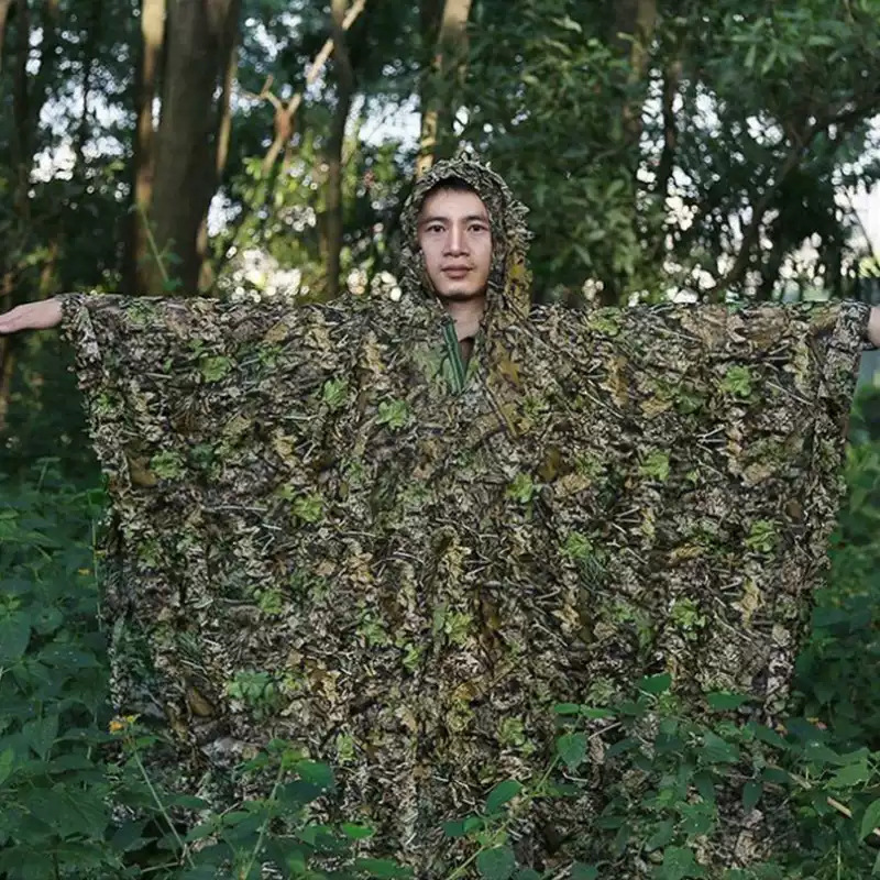 بدلة غيلي للتنكر بتصميم أنيمي  - مراجعة Hunting Outdoor Clothing وسعره
