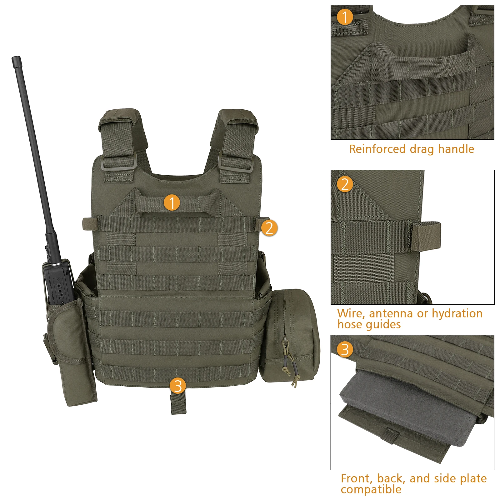KRYDEX 6094 سترة تكتيكية للصيد - مراجعة Outdoor Hunting Magazines وسعره